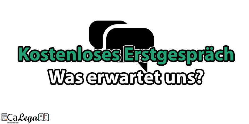erstgespräch Kostenloses Erstgespräch bei CaLega