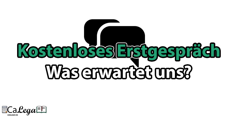 Kostenloses Erstgespräch bei CaLega